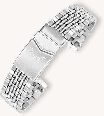 Squale Super-Squale Brushed Stainless Steel Bracelet - 18mm (BRACELET ONLY) CINSSBOR18