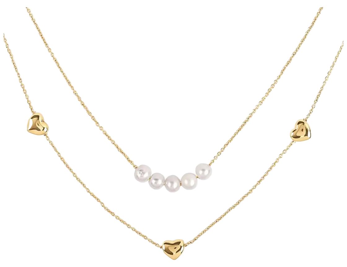 Radley Jewellery RYJ2556S Gold Plated Double Row Necklace-image-214536