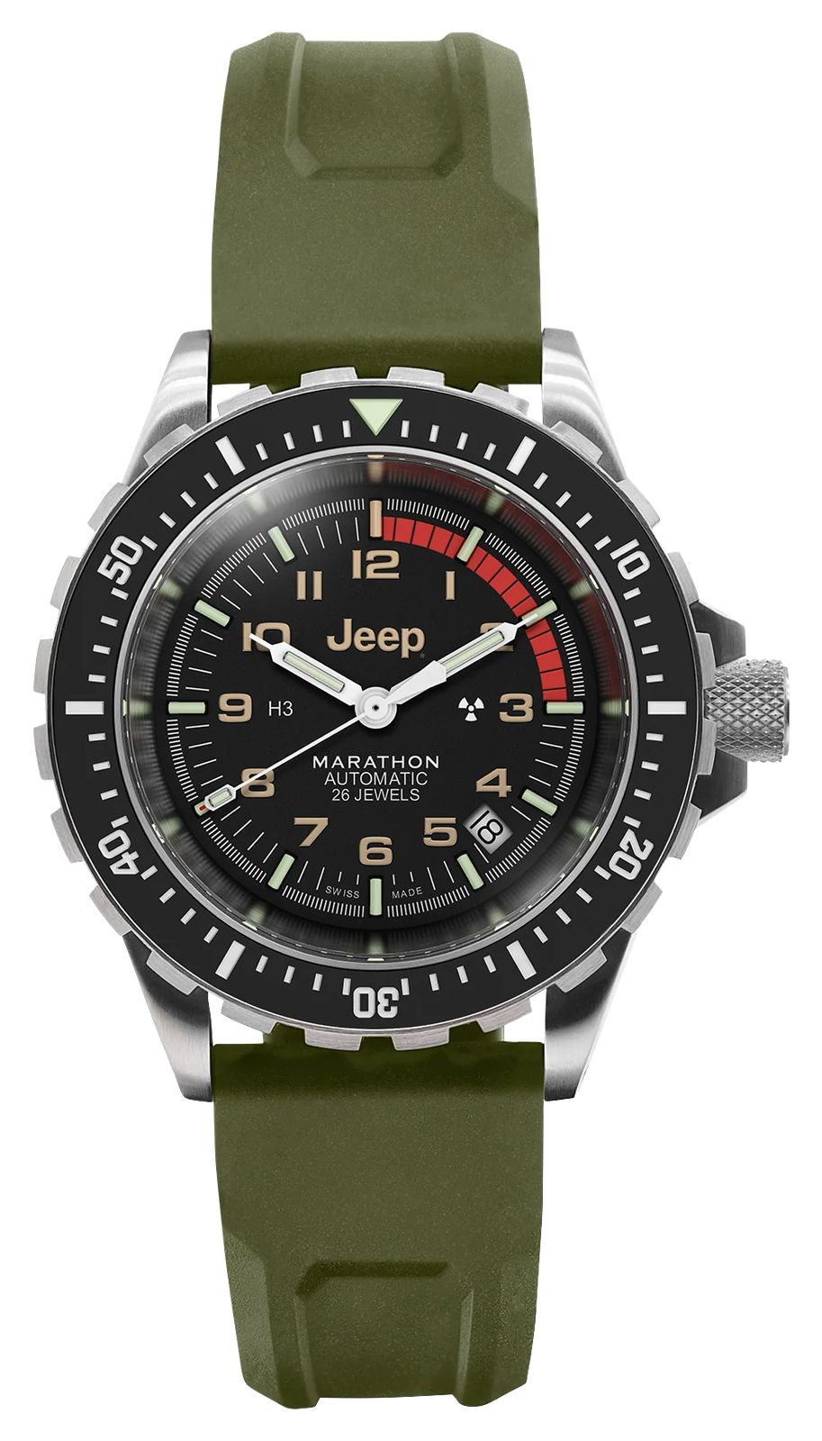 Marathon WW194006SS-4101 x Jeep® Rubicon GSAR® Automatic ( Watch
