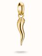 Thomas Sabo THOMAS SABO Charm Club Connect 18ct Yellow Gold-Plated Cornicello Charm CC1328-M01-39