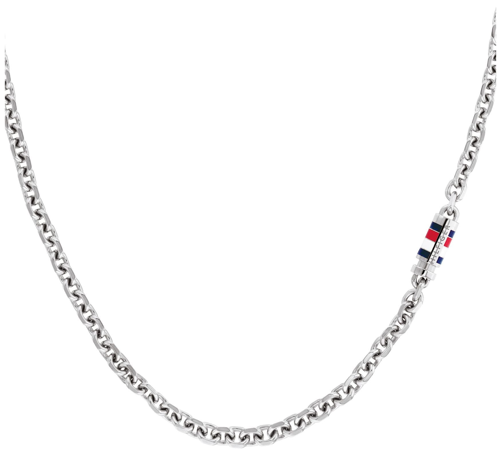 Tommy Hilfiger 2790650 Men's Bruce Chain Necklace Silver Jewellery