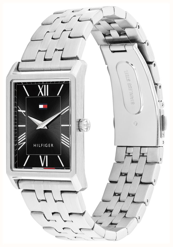 Tommy Hilfiger Ben Stainless Steel Black Dial Watch 1710773 - alternate view 2