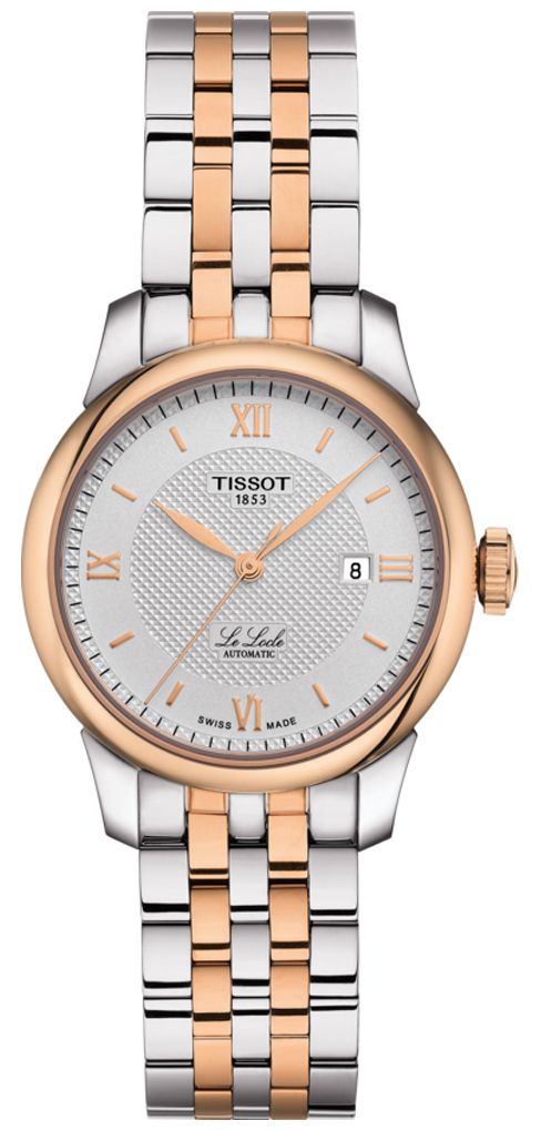 Tissot T0062072203800 Le Locle Automatic Lady Two Tone Rose- Watch