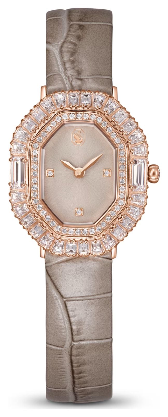Swarovski 5755686 Matrix Octagon (25mm) Taupe Sunray Dial / Watch