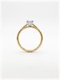 James Moore & Co 0.59ct Round Brilliant Natural Diamond 18ct Yellow Gold Solitaire Ring J68708 - alternate view 3