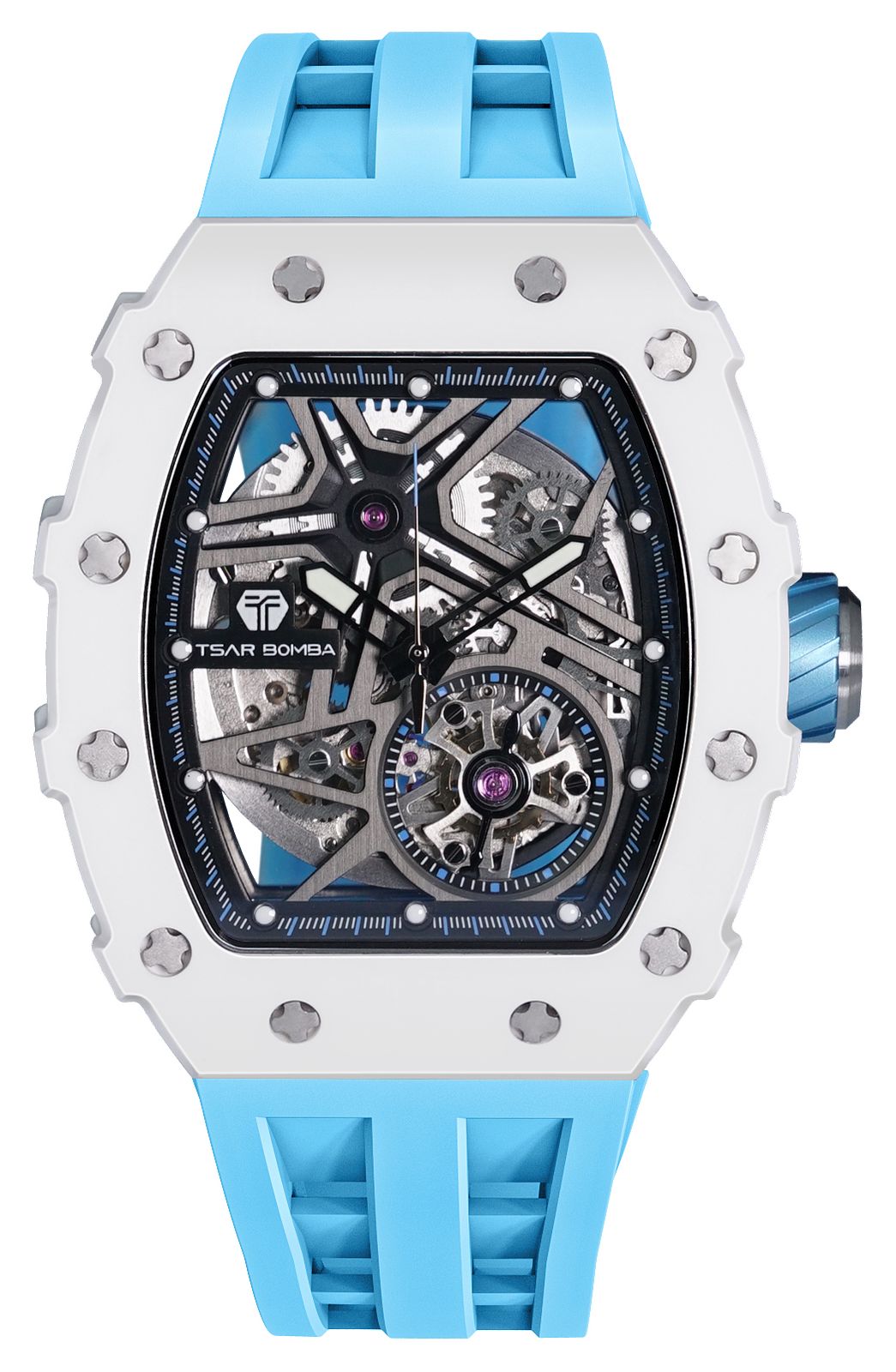 TSAR BOMBA TB8209C-04 Elemental Series Ceramic Automatic (43 Watch