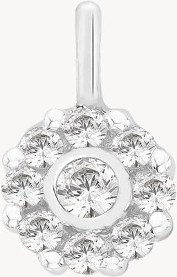Perfection Crystals Nine Stone Cluster Pendant (0.30ct) P3408-SK
