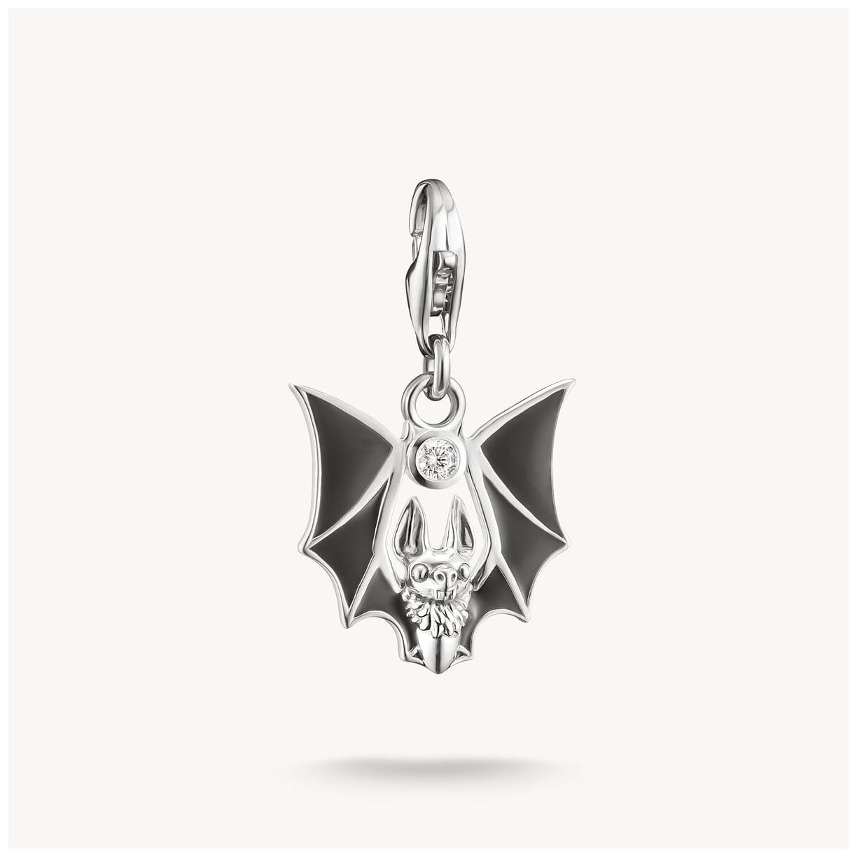 Thomas Sabo 2229-691-11 Silver Charm Pendant Bat Zirconia Jewellery