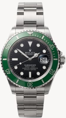 Pre-owned Oyster Perpetual Submariner 'Kermit' (40mm) Black Dial / Stainless Steel Bracelet JMP-925200