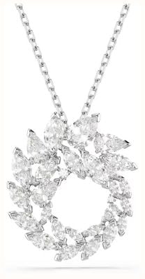 Swarovski Mesmera pendant, Marquise cut, White, Rhodium plated 5759837