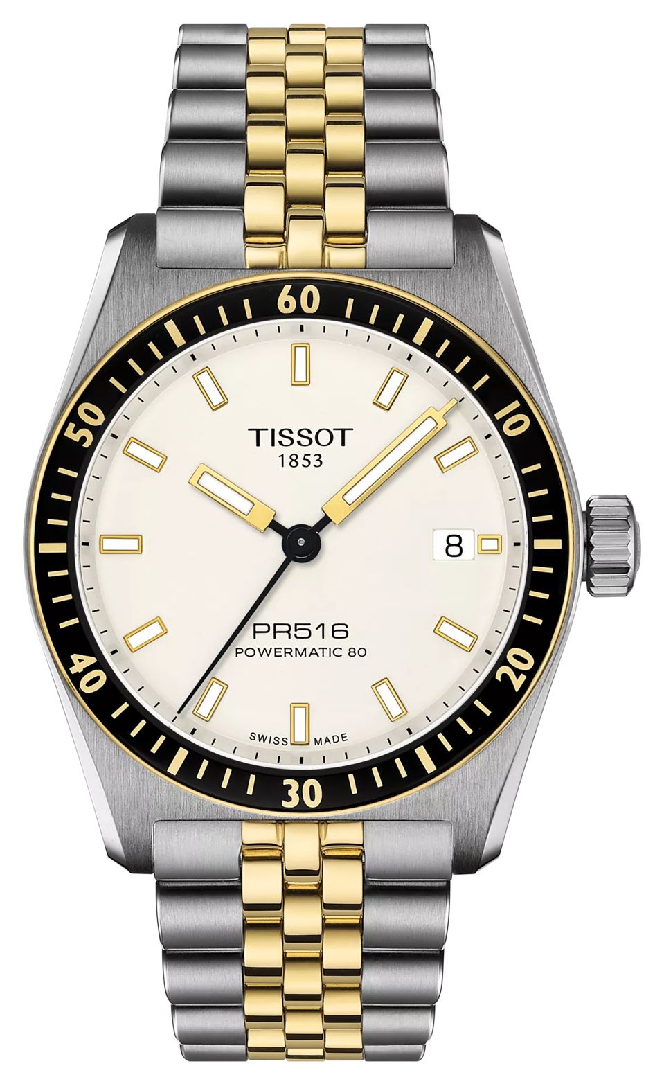 Tissot T1494072201100 PR516 Powermatic 80 (38mm) Cream Dial Watch
