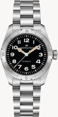 Hamilton Khaki Field Expedition Automatic (37mm) Black Dial / Stainless Steel Bracelet H70225130