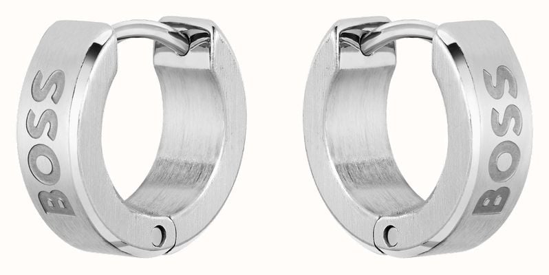 BOSS Jewellery Odell Stainless Steel Hoop Earrings 1580654