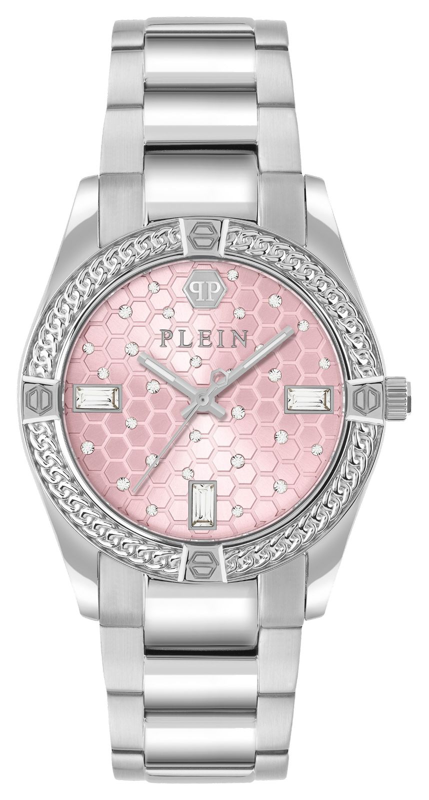 Philipp Plein PW1FA0125 PLEIN ICON CHAIN (36mm) Pink Dial / Watch