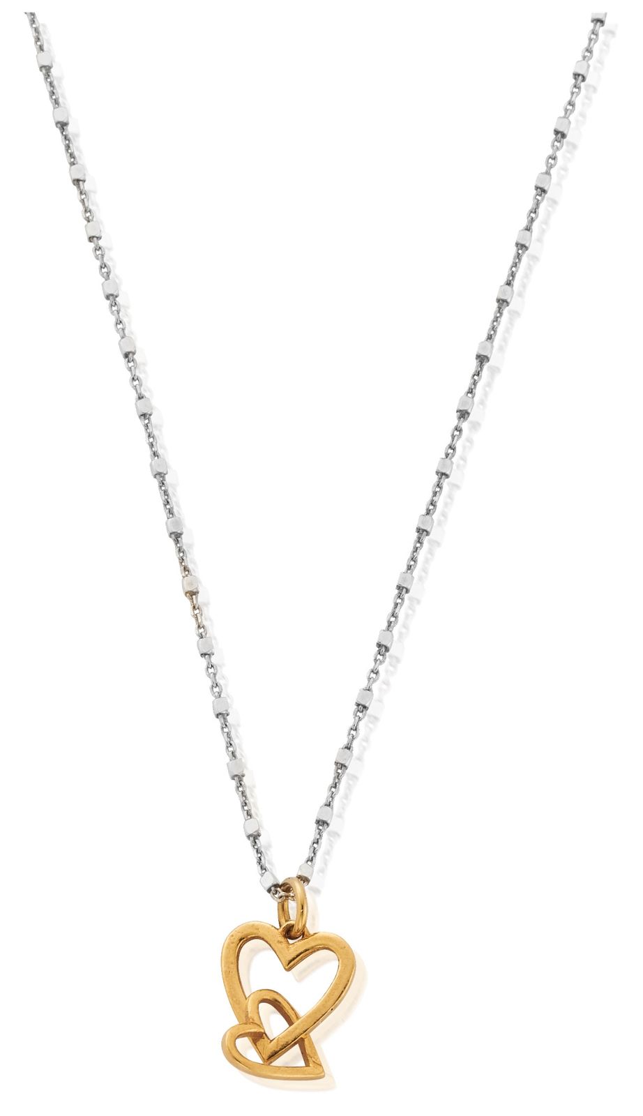ChloBo GMNDC1069 Mixed Metal Delicate Cube Chain Jewellery