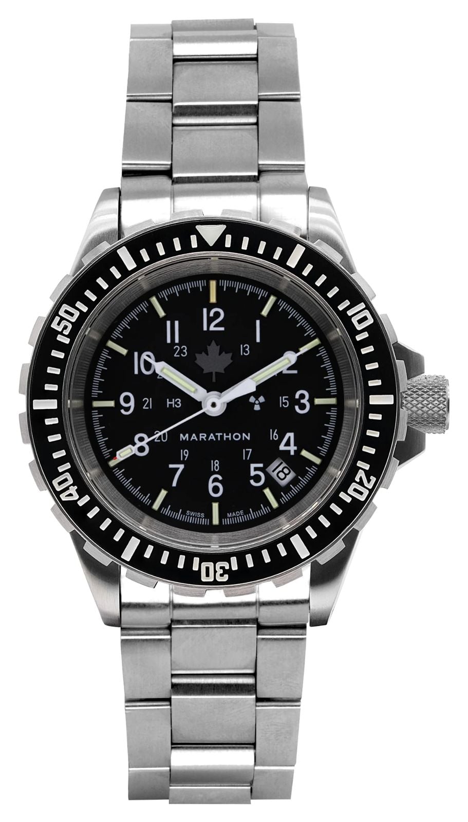 Marathon WW194006SS-0309 Grey Maple GSAR Large Diver's Watch