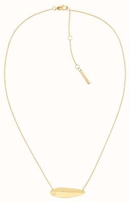 Calvin Klein Women's Sculpted Necklace Gold 35000816