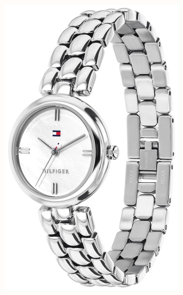 Tommy Hilfiger Annie Stainless Steel White Mother of Pearl Dial Watch 1782929 - alternate view 2