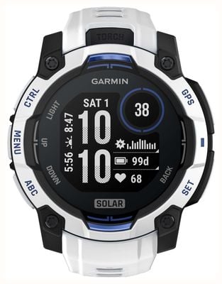 Garmin Instinct 3 - Solar Outdoor GPS Smartwatch (45mm) Black With