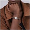 Olivia Burton 20mm Hex Link Mini Silver Bracelet 24000393 - alternate view 5