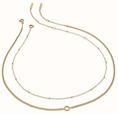 Olivia Burton Classic Illusion Gold-Tone Necklace Set 24100074.1