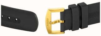 RADO Diastar Original Skeleton Automatic (38mm) Gold Skeleton Dial / Black Rubber Strap R12166159 - alternate view 5