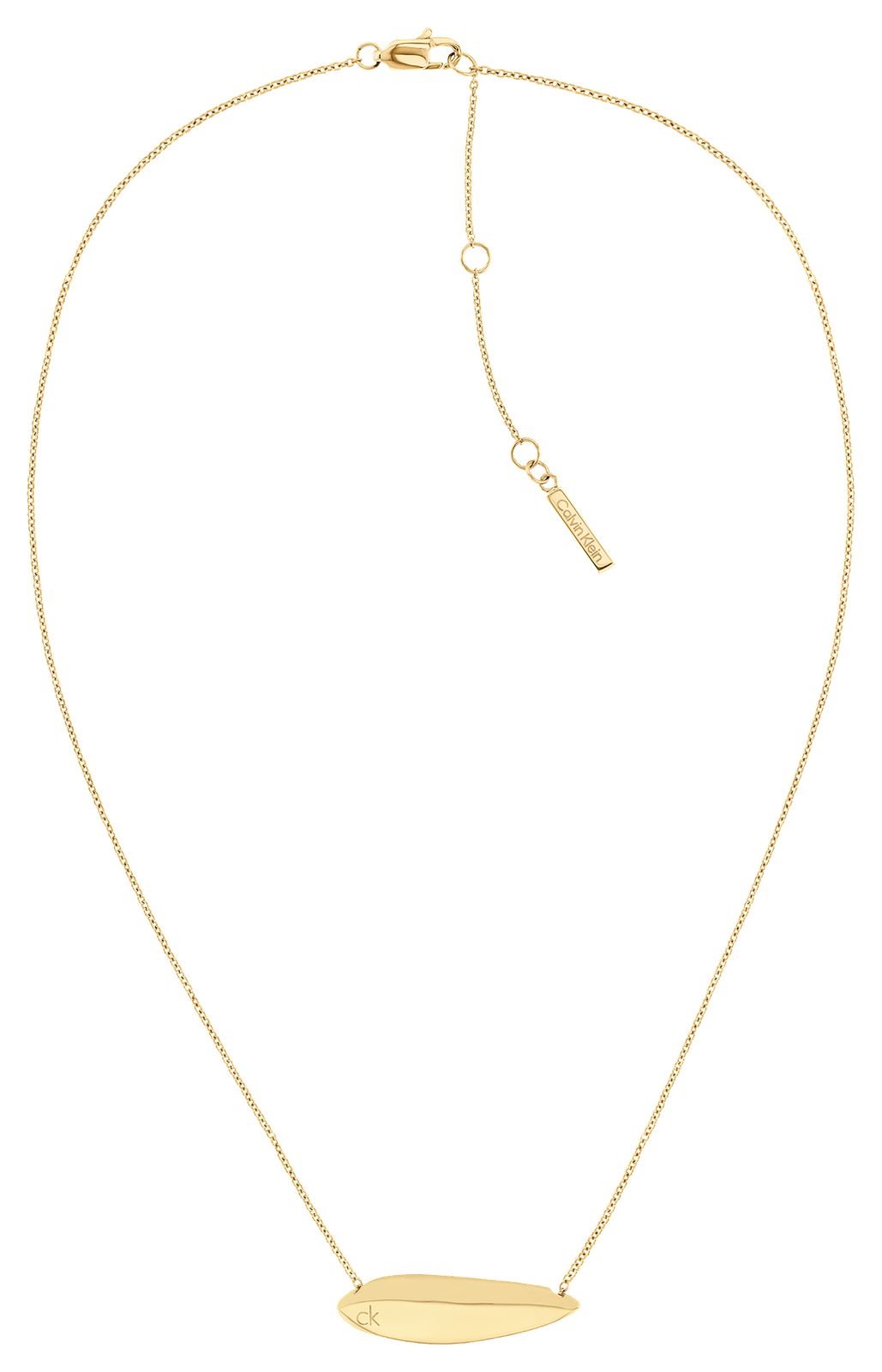 Calvin Klein 35000816 Women's Sculpted Necklace Gold Jewellery