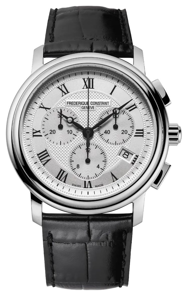Frederique Constant FC-292MC4P6 Classics Quartz Chronograph Watch