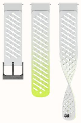 Suunto Athletic 5 Canary White Silicone Strap - 22mm (S+M) - STRAP ONLY SS051042000