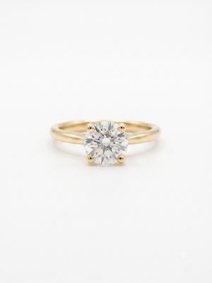 9ct Yellow Gold 1.00ct Solitare Lab Grown Diamod Ring LGDR054-N