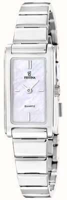 Festina Mademoiselle Quartz (25mm) Mother-of-Pearl Dial / Stainless Steel Bracelet F20767/1
