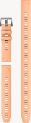 Garmin QuickFit 22 Watch Strap Only - Shell Pink Silicone (3-piece Dive Set) 010-13403-00