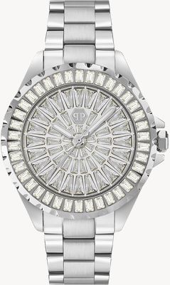 Philipp Plein PLEIN HEAVEN Quartz (34mm) Crystal Pavé Dial / Stainless Steel Bracelet PWEHA0326
