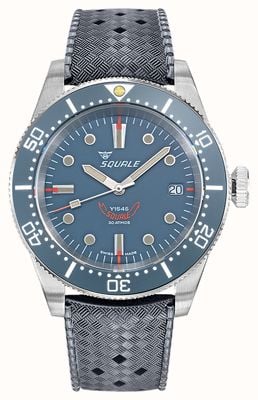 Squale 1545 Grey (40mm) Grey Dial / Grey Homage Tropic Rubber 1545GG.HTG