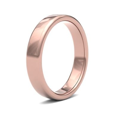 James Moore Wedding Ring  | 4mm | Medium | Size Soft Court | AG_4GMS-9R AG_4GMS-9R