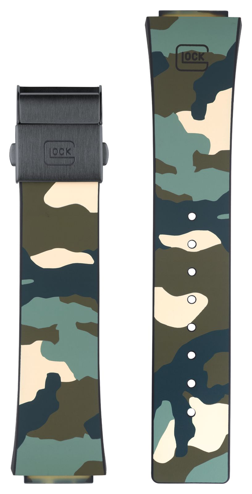 GLOCK Precision GB-PU-CAMOFOREST-BC-24 Forest Camouflage Watch