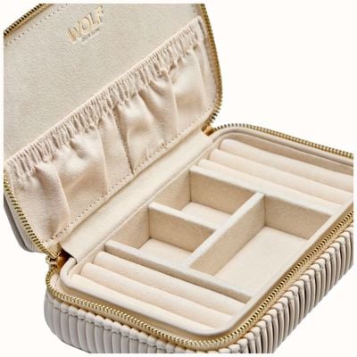 WOLF Bella Jewellery Zip Case - Vegan Exterior 781353