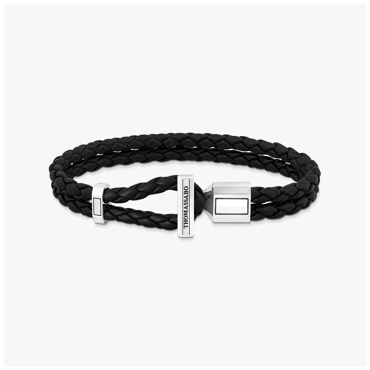 Thomas Sabo A2148-682-11-L21 Men's Silver Double Bracelet Jewellery