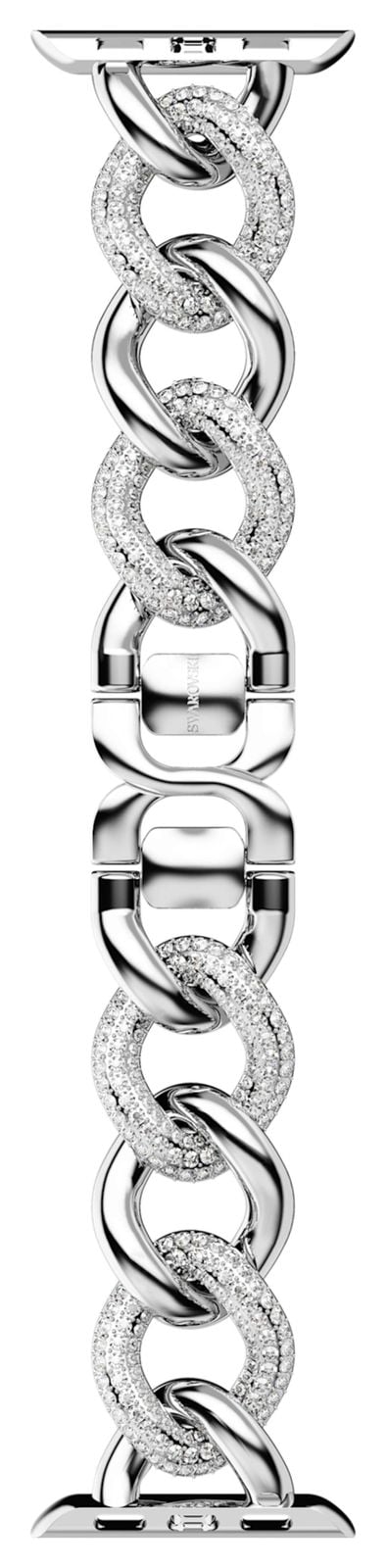 Swarovski 5678671 Sparking Chain Apple Watch Strap White Jewellery