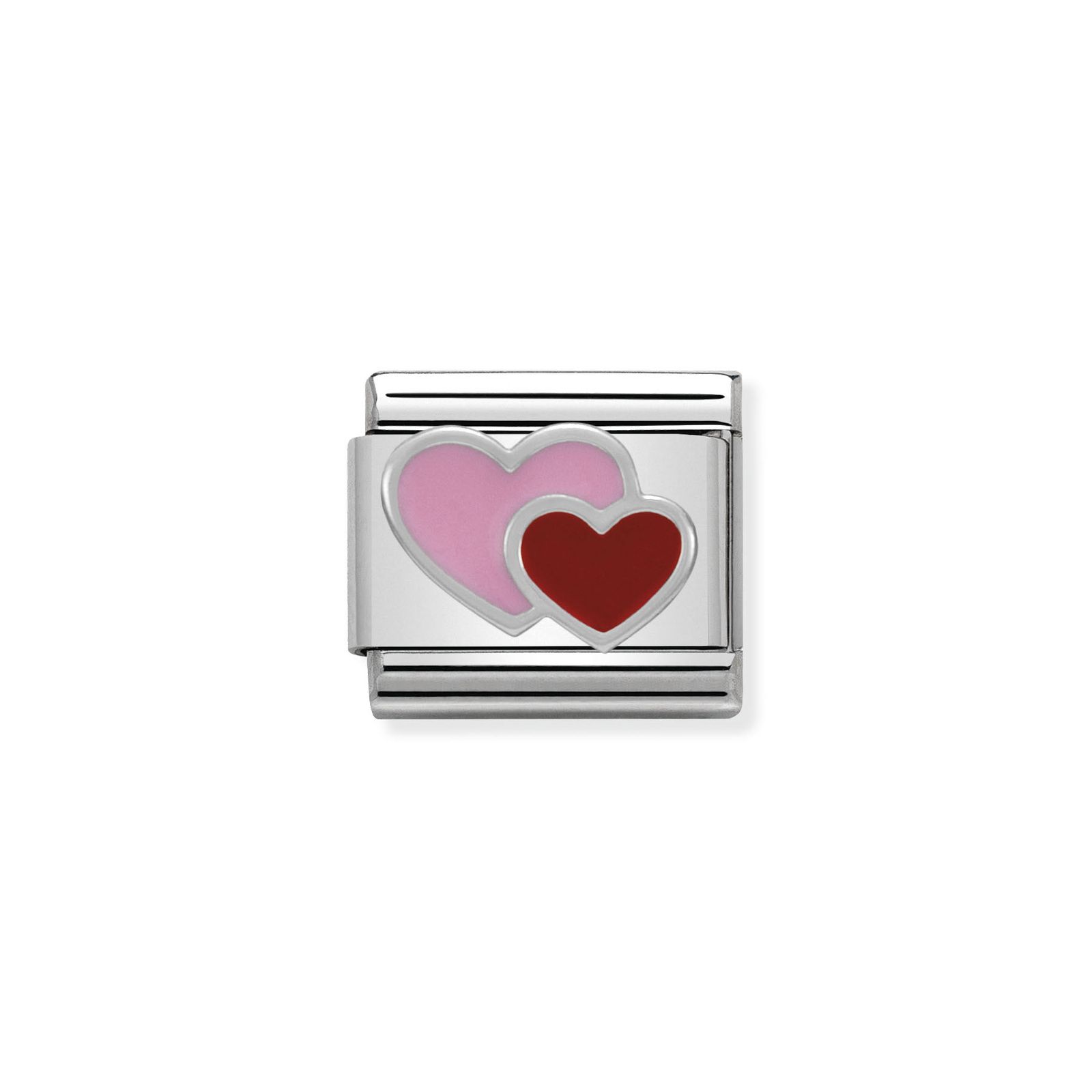 Nomination 330202/16 Classic Double Heart Sterling Silver & Jewellery