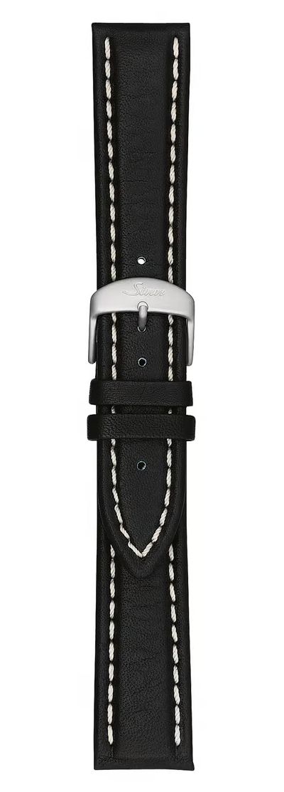 Sinn BL41221834001110400A Black Cowhide Leather Strap with Watch
