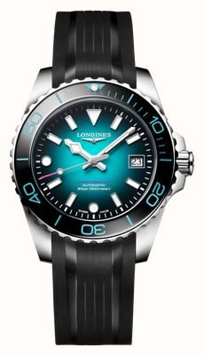 LONGINES HydroConquest Automatic - 2026 Commonwealth Games (39mm) Teal Gradient Dial / Black Limited Edition L37794099