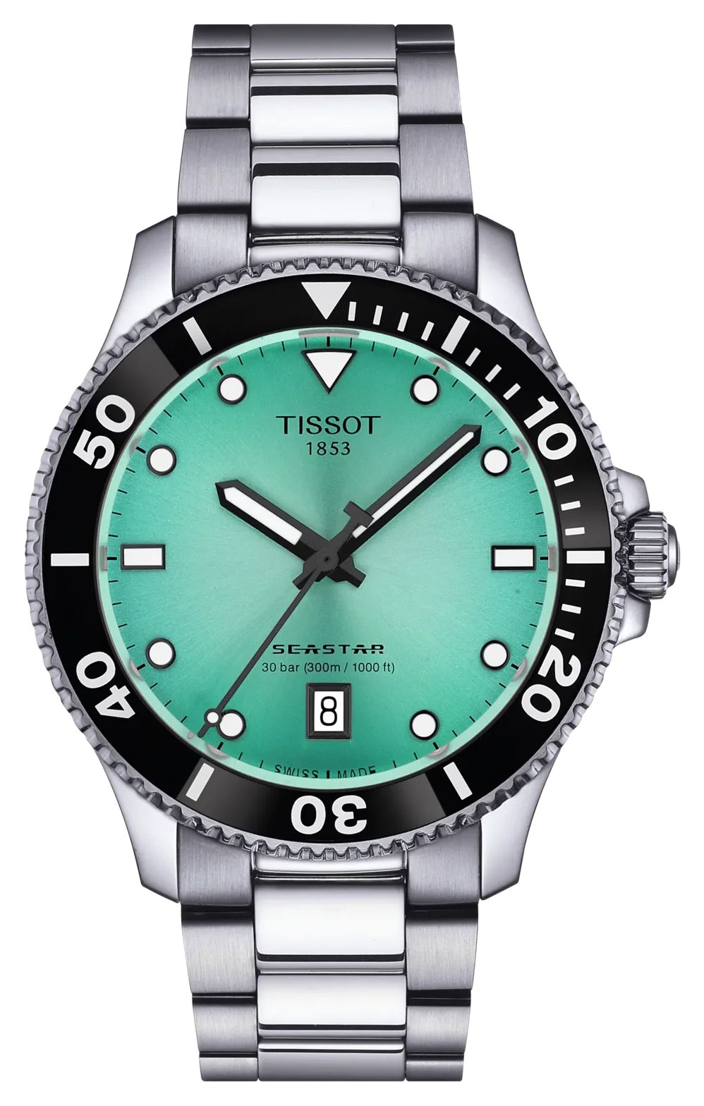 Tissot T1204101109100 Seastar 1000 Quartz (40mm) Turquoise Watch