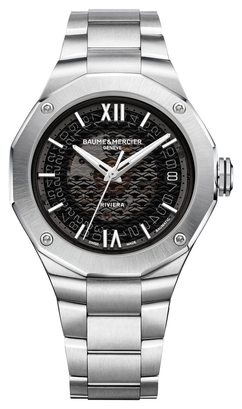 Baume & Mercier 10715 Men’s Riviera Automatic (39mm) Black Watch
