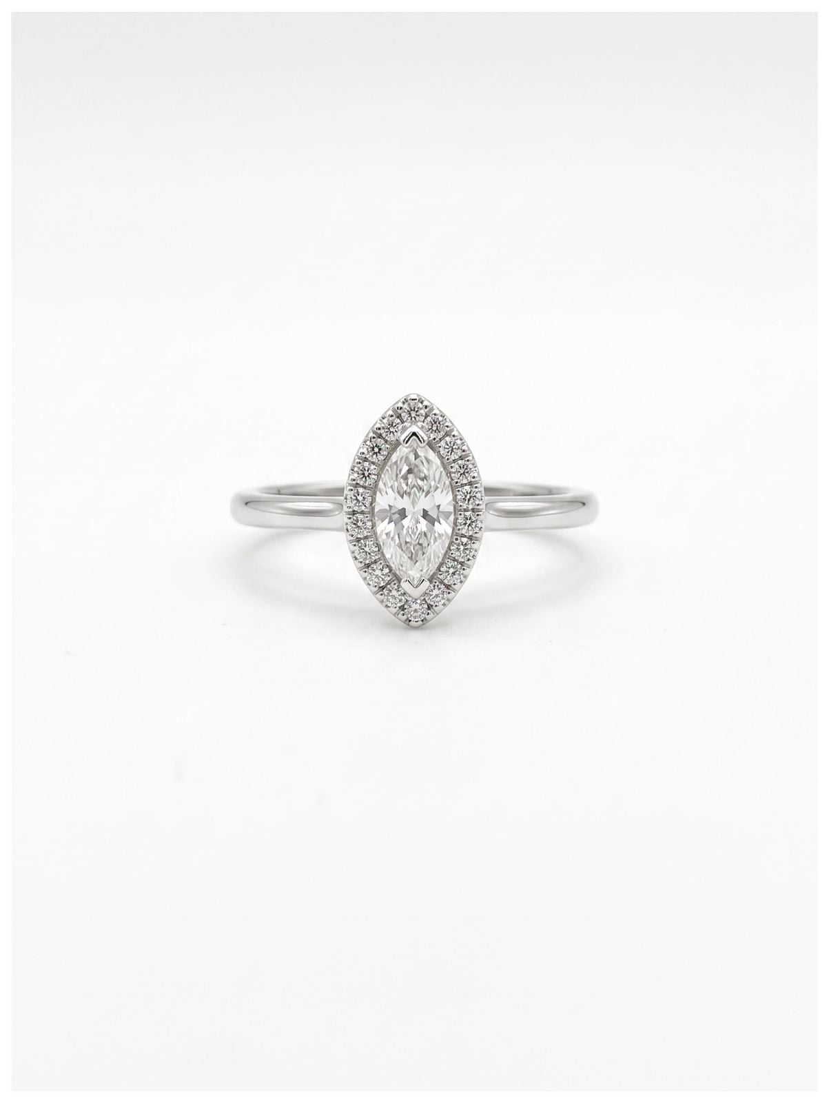 James Moore & Co ENG4958 0.47ct Marquise Natural Diamond Jewellery