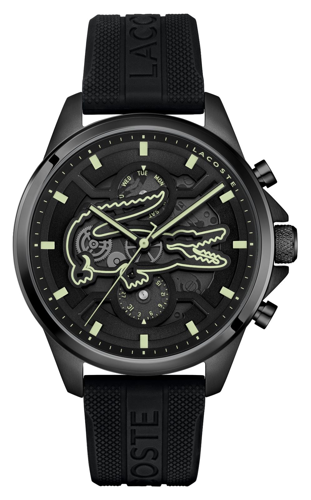 Lacoste 2011537 Arthor Skeleton Black silicone Watch