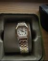 Customer picture of Fossil Women's Harlow (27mm) Cream Dial / Two-Tone Stainless Steel Bracelet ES5362