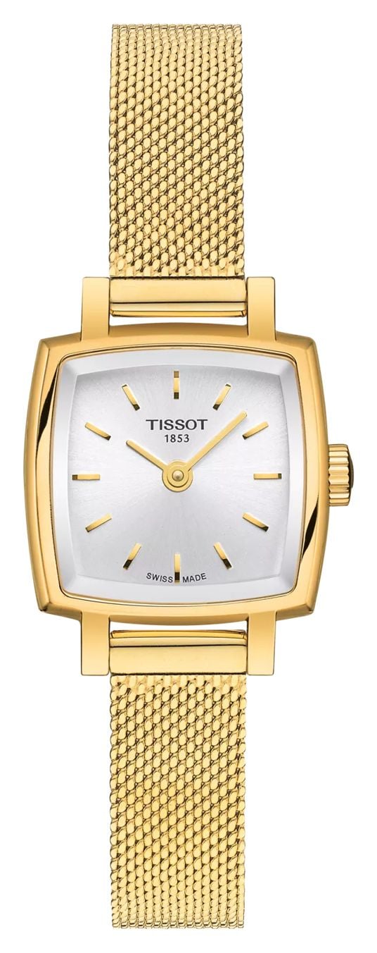 Tissot T0581093303100 Lovely Square (20mm) Silver Dial / Watch
