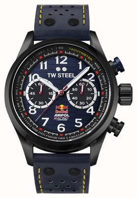 TW Steel Red Bull Ampol Racing Chronograph (48mm) Blue Dial / Blue Italian Leather Racing Strap VS94