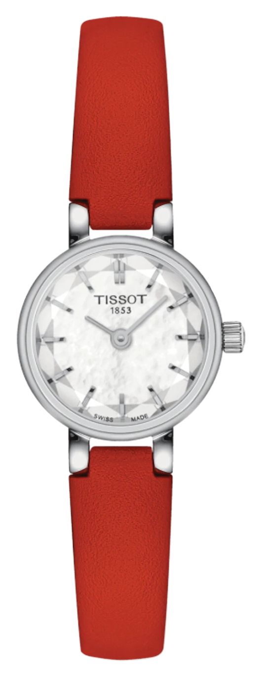 Tissot T1400091611100 Women's Lovely | Crystal Dial | Red Watch